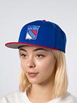 Бейсболка AMERICAN NEEDLE арт. 21006A-NYR New York Rangers Archive 400 NHL (синий / красный)